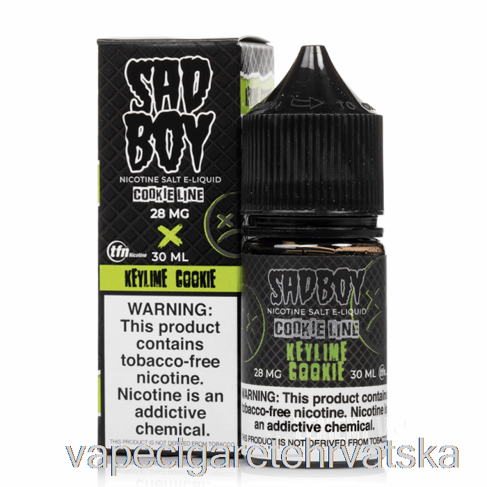 Vape Hrvatska Keylime Cookie - Sadboy Soli - 30ml 28mg